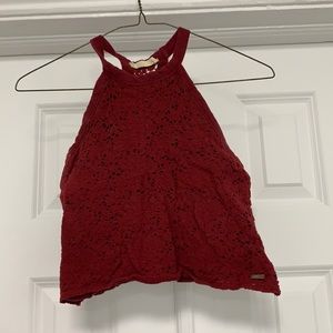 Crop top tank top